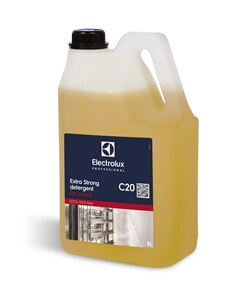 Electrolux Professional 0S2282 Detergent, Extra Strong, C20, 5 Liter Bottle